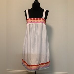 Entro‎ NWT Women’s small smock elastic back adjustable straps mini dress